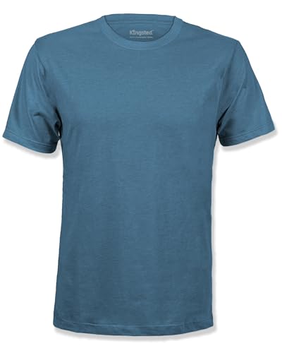 Kingsted Men's Classic Fit Soft Cotton Blend T-Shirts