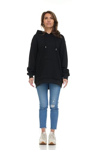 BILLIONHATS Women's Oversized Cotton Blend Hoodie Pack