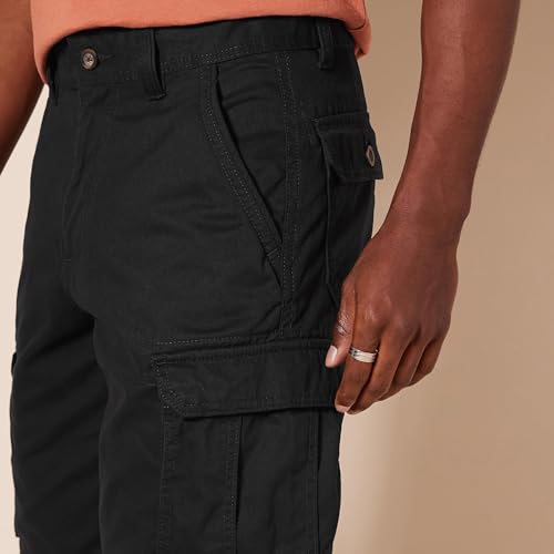 Essentials Men's 10-Inch Cotton Twill Cargo Shorts