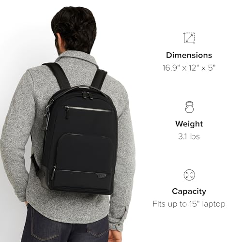 TUMI Men's Premium Everyday Travel Backpack