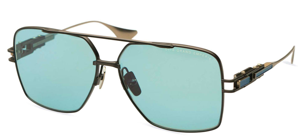 Dita Grand-Emperik Unisex Black Iron Grey Sunglasses