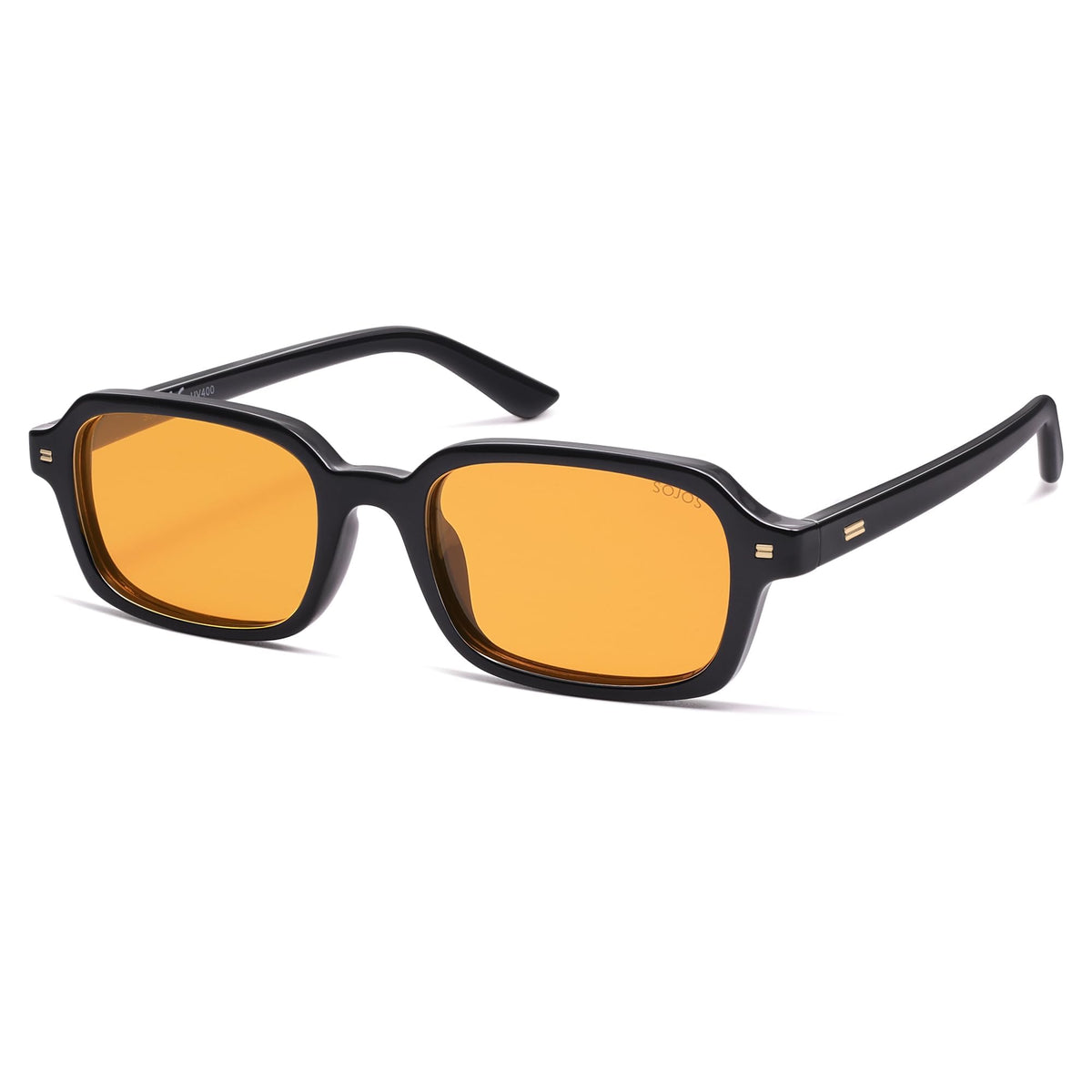 SOJOS Unisex Rectangle Polarized Sunglasses SJ2610