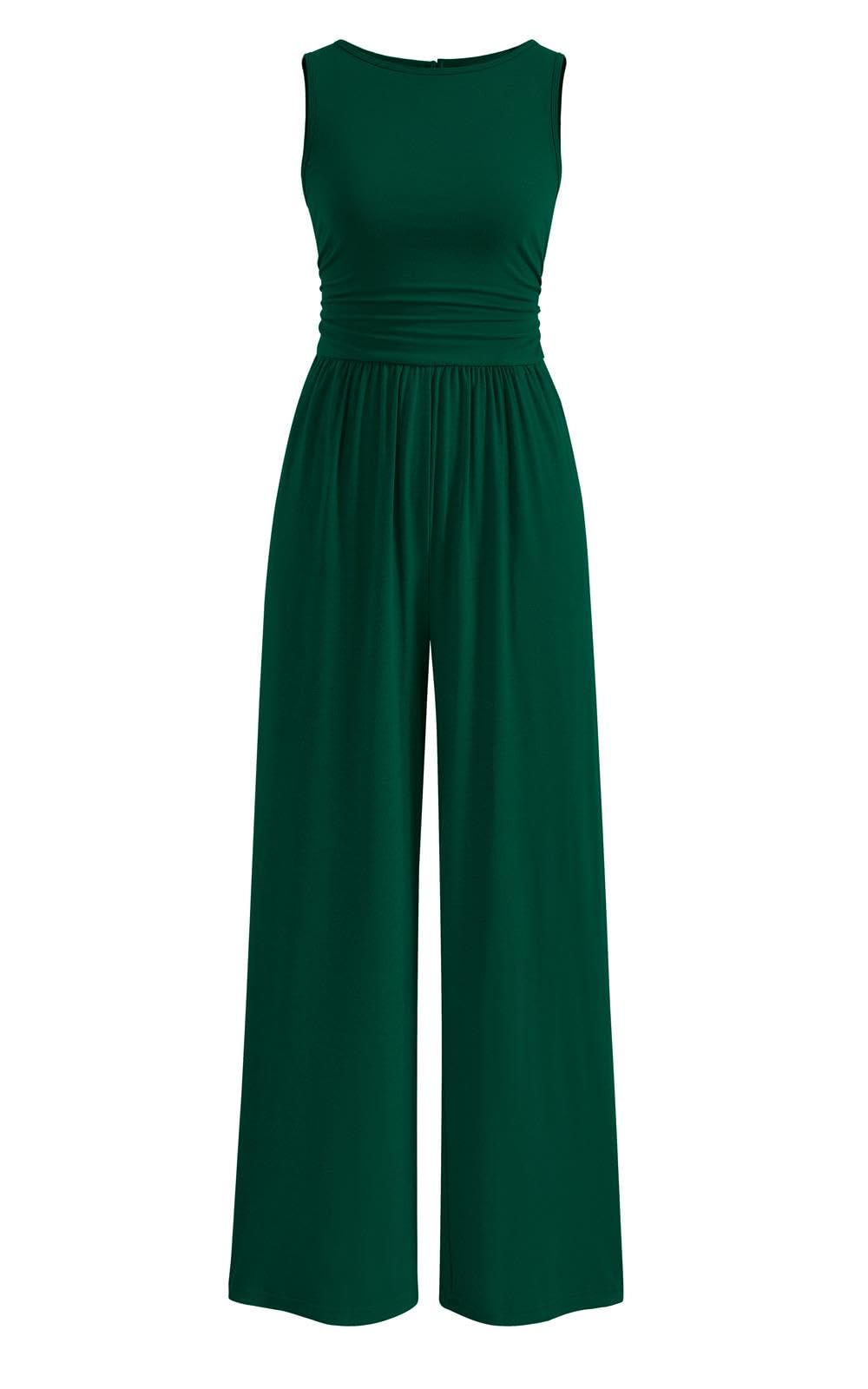 PRETTYGARDEN Women's Dressy Casual Vacation Jumpsuit