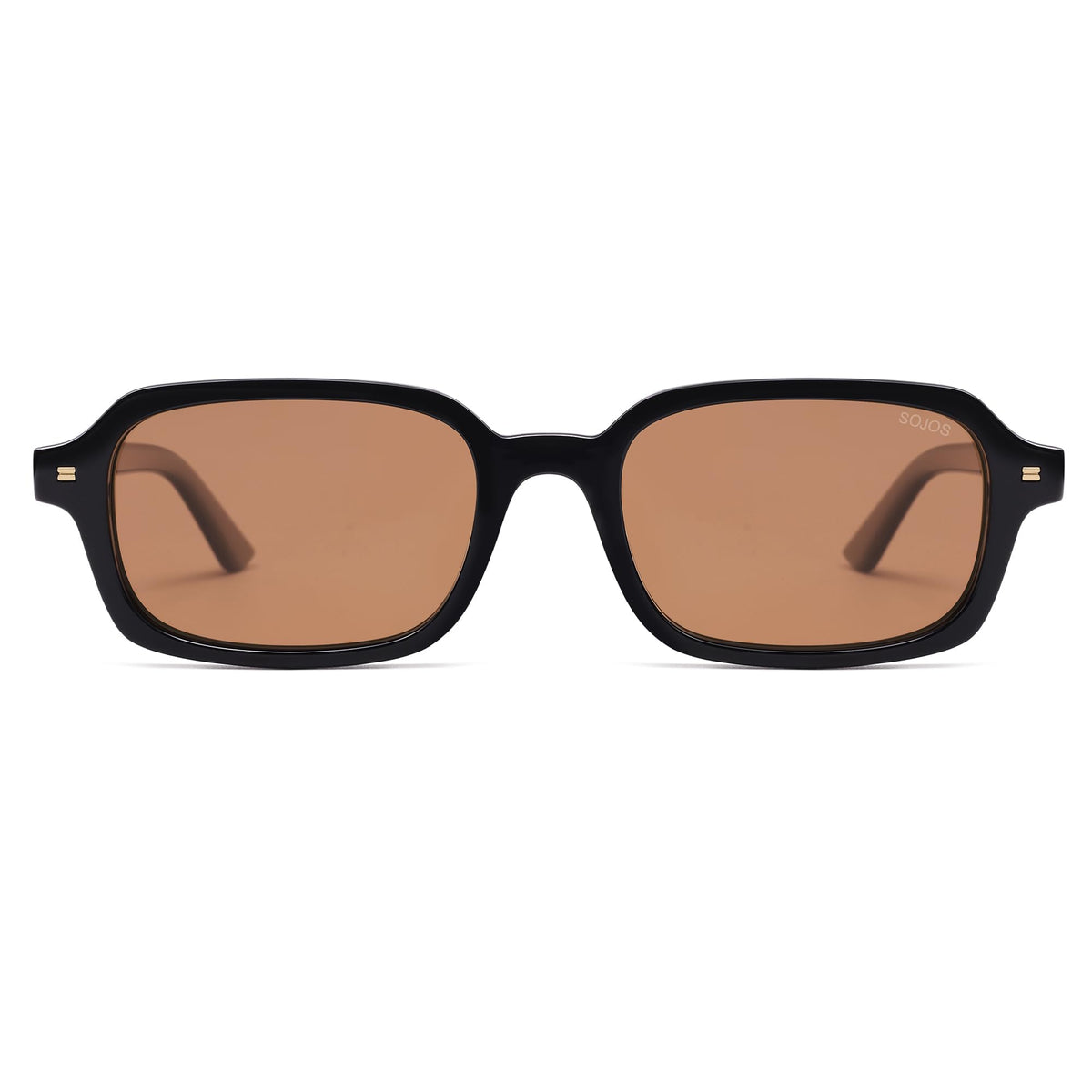SOJOS Unisex Rectangle Polarized Sunglasses SJ2610