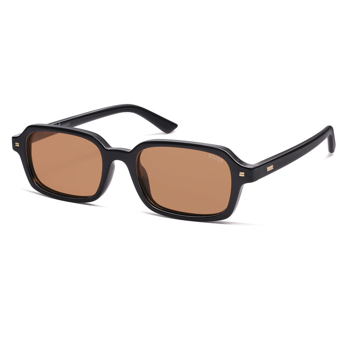 SOJOS Unisex Rectangle Polarized Sunglasses SJ2610