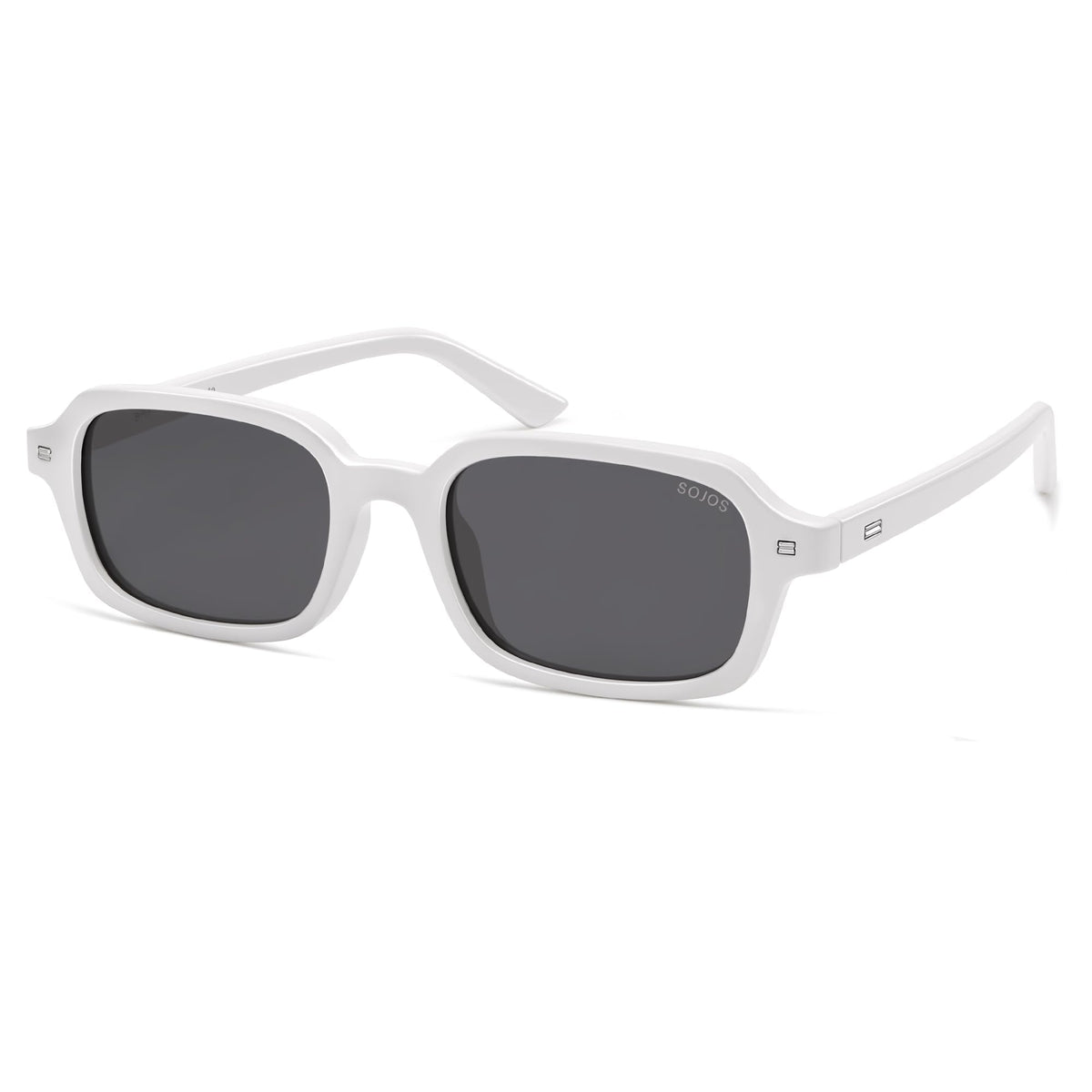 SOJOS Unisex Rectangle Polarized Sunglasses SJ2610