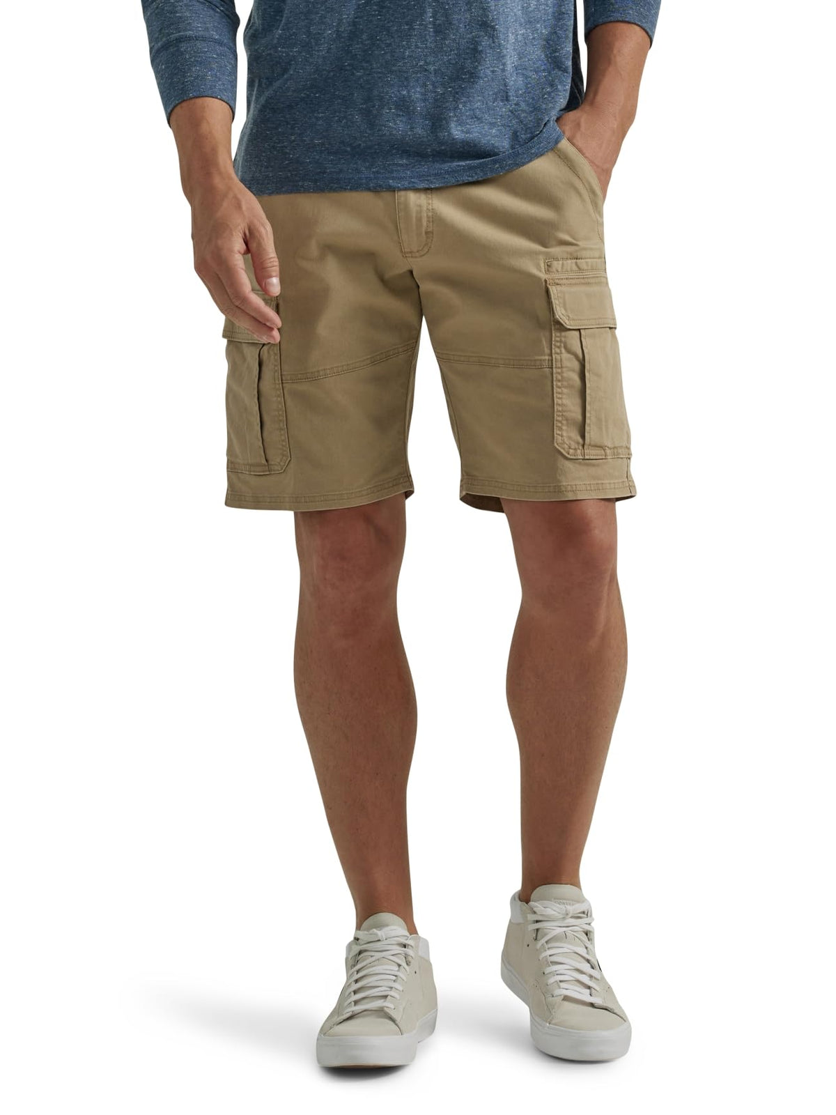 Wrangler Authentics Men's Classic Stretch Cargo Shorts