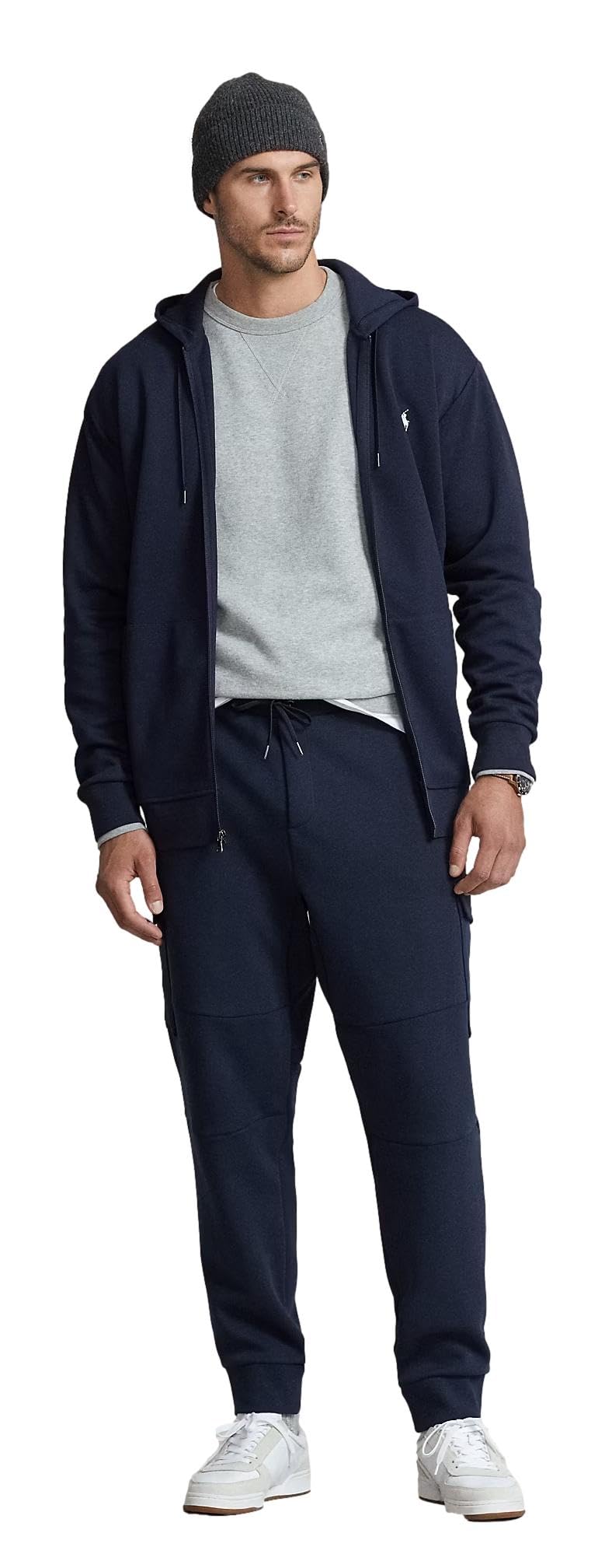 Polo Ralph Lauren Big & Tall Double-Knit Full-Zip Hoodie