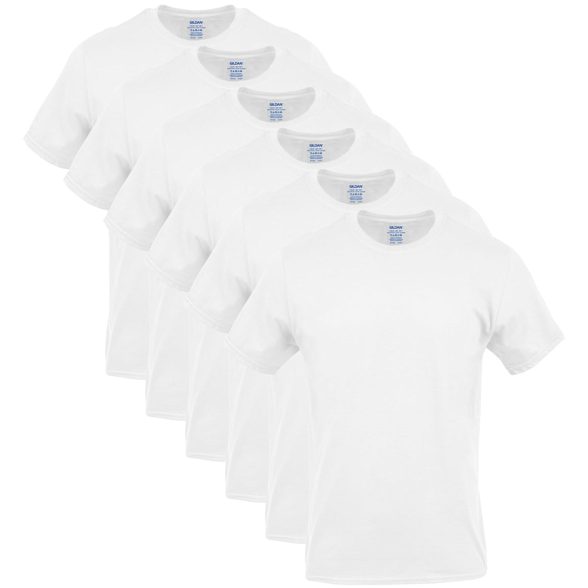 Gildan Men's Classic Crew T-Shirts Multipack G1100