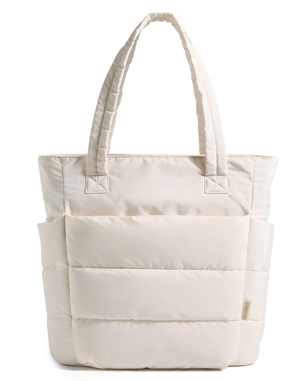 BAGSMART Women's Lightweight Puffy Work Tote Bag