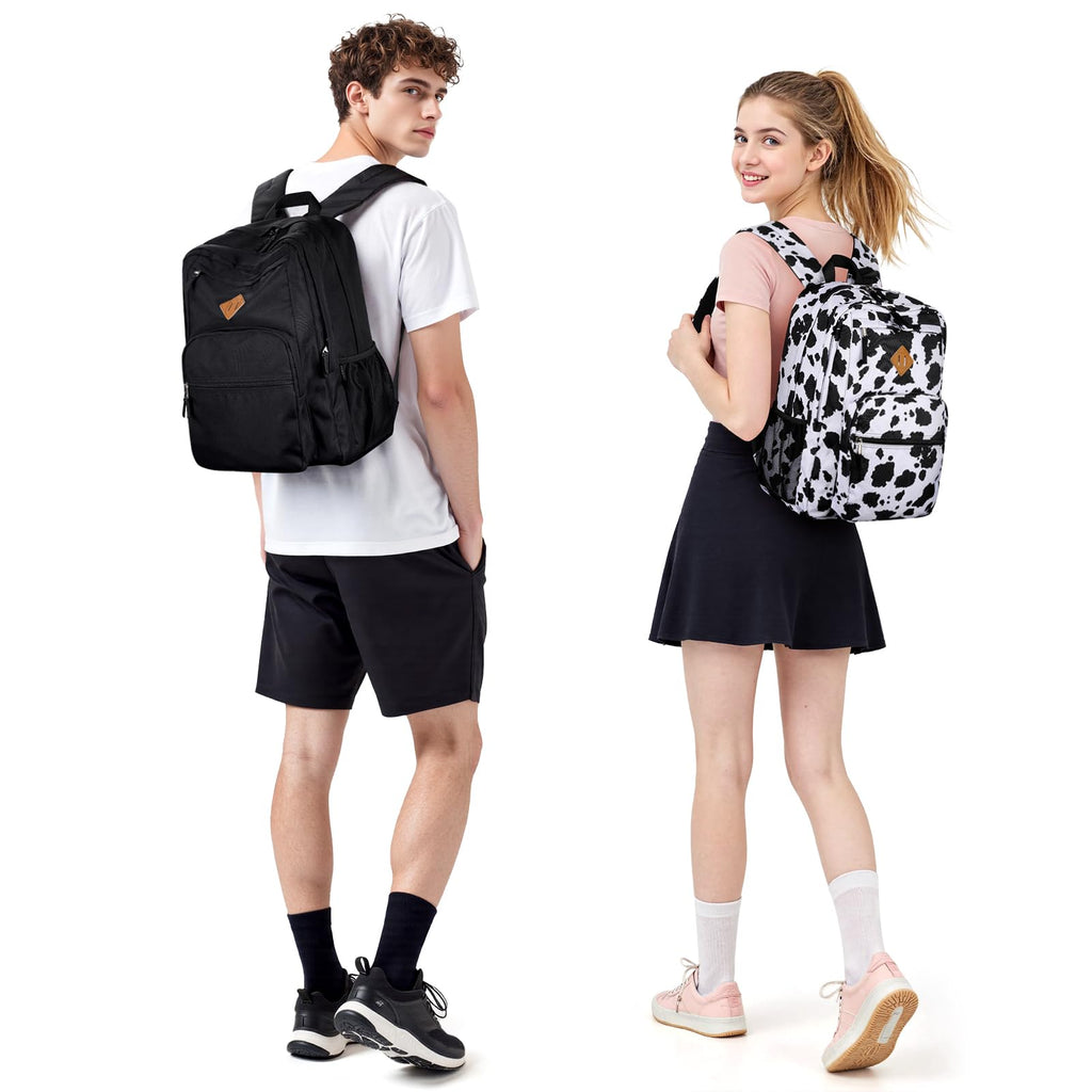 ZORFIN 26L Water-Resistant College and Travel Backpack
