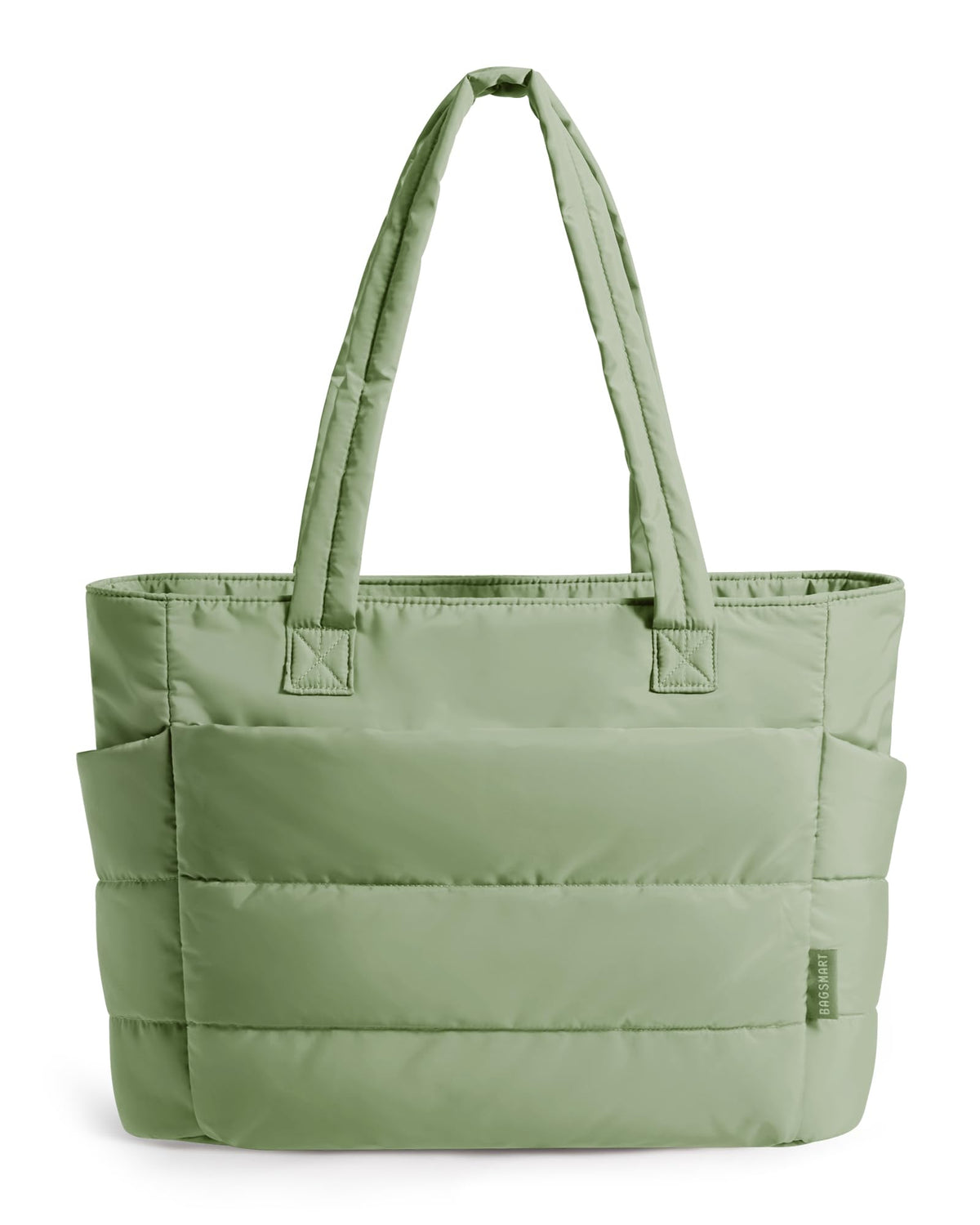 BAGSMART Women's Lightweight Puffy Work Tote Bag