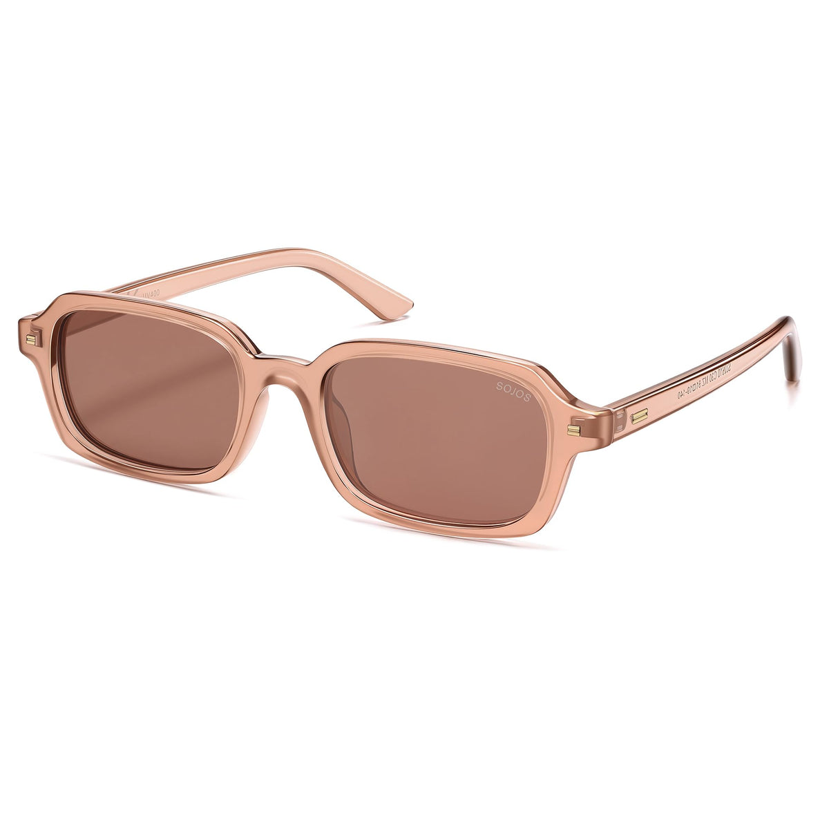 SOJOS Unisex Rectangle Polarized Sunglasses SJ2610