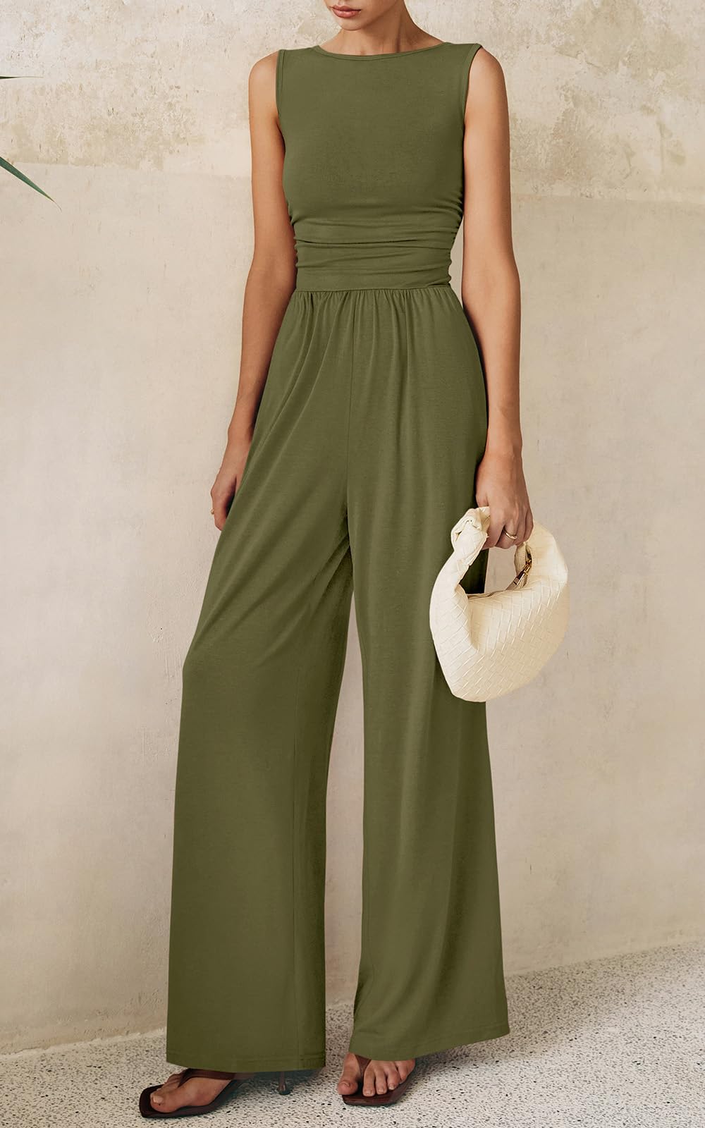 PRETTYGARDEN Women's Dressy Casual Vacation Jumpsuit
