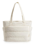 BAGSMART Women's Lightweight Puffy Work Tote Bag