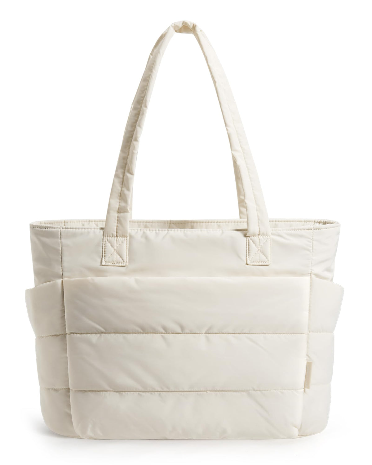 BAGSMART Women's Lightweight Puffy Work Tote Bag