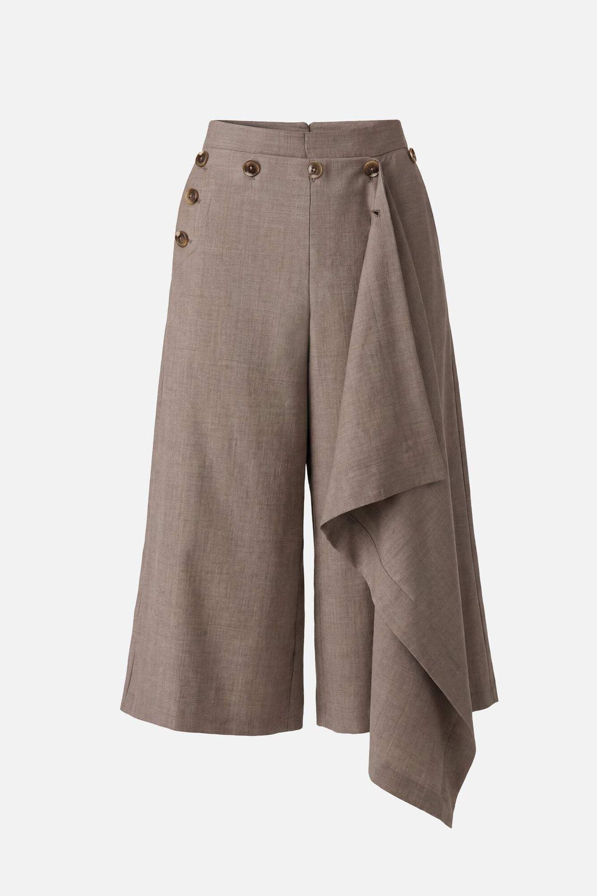MONSE Women's Front Cascade Sailor Pants