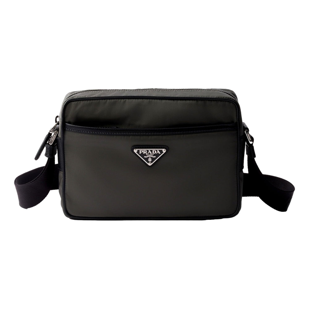 Prada Re-Nylon Saffiano Camera Crossbody Bag - Green