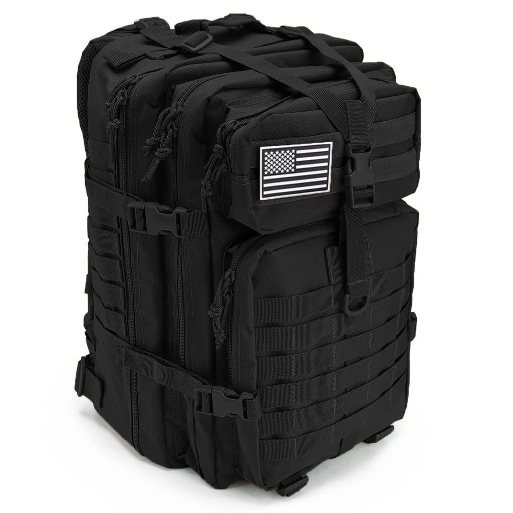 QT&QY 45L Military Tactical MOLLE Hiking Backpack