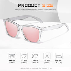 DANAMY Unisex Polarized UV Protection Sunglasses