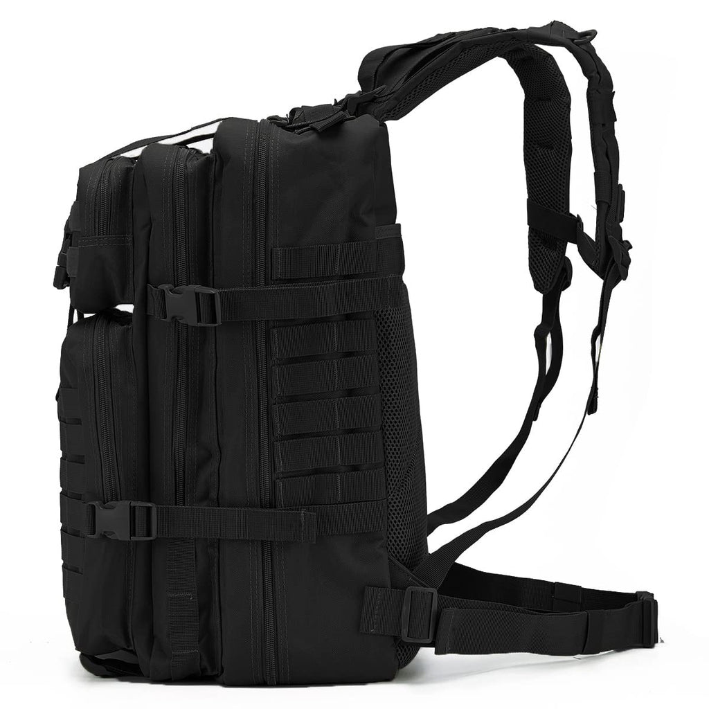 QT&QY 45L Military Tactical MOLLE Hiking Backpack