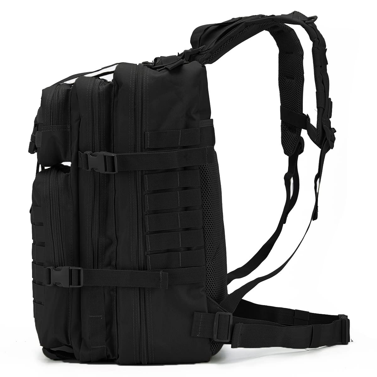 QT&QY 45L Military Tactical MOLLE Hiking Backpack