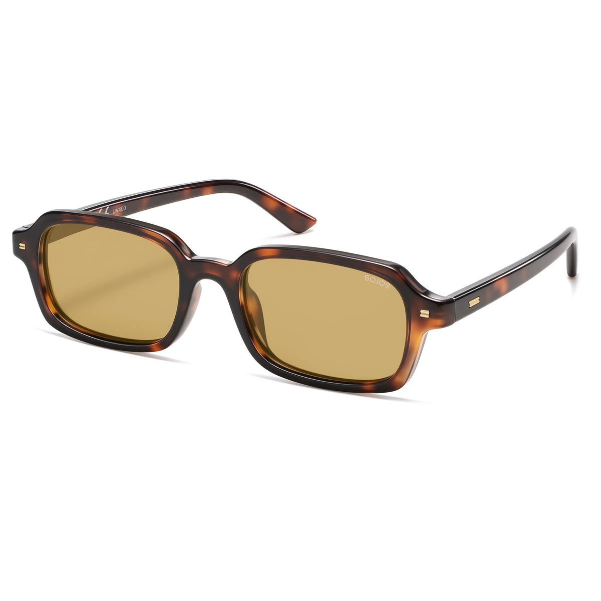 SOJOS Unisex Rectangle Polarized Sunglasses SJ2610