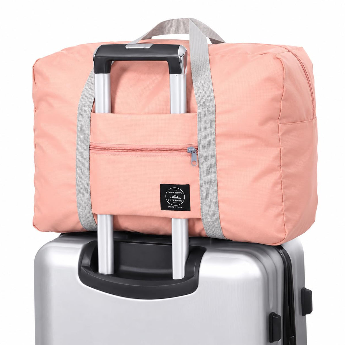 Foldable Lightweight Weekender Duffle Bag with Shoulder Strap