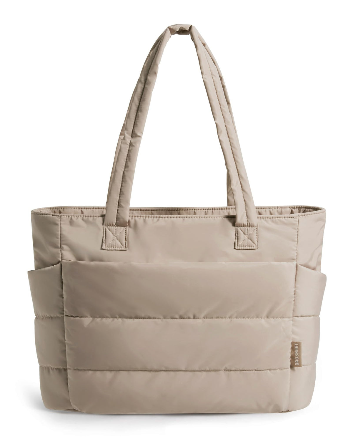 BAGSMART Women's Lightweight Puffy Work Tote Bag