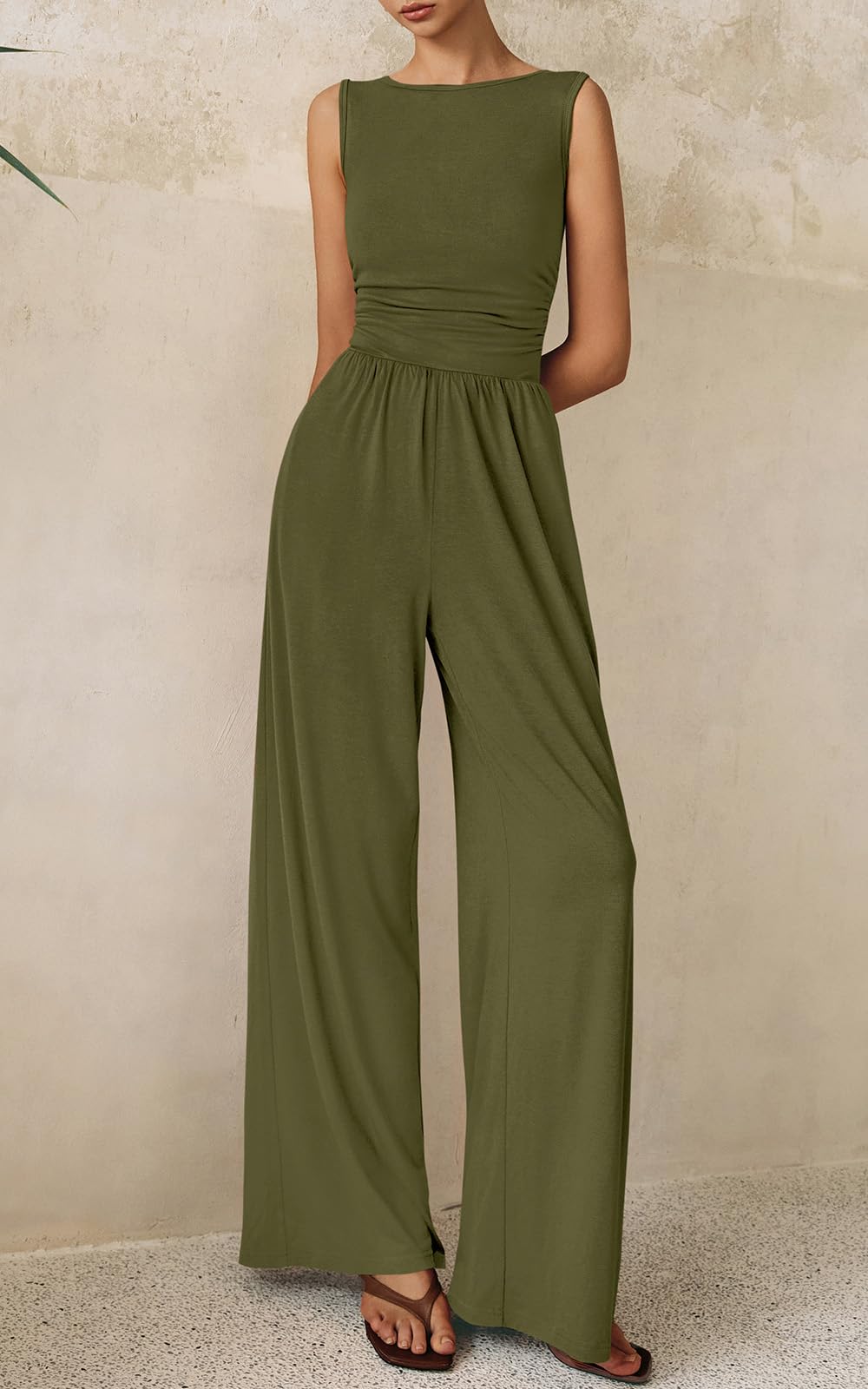 PRETTYGARDEN Women's Dressy Casual Vacation Jumpsuit