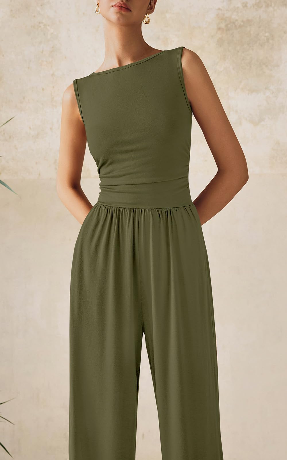 PRETTYGARDEN Women's Dressy Casual Vacation Jumpsuit