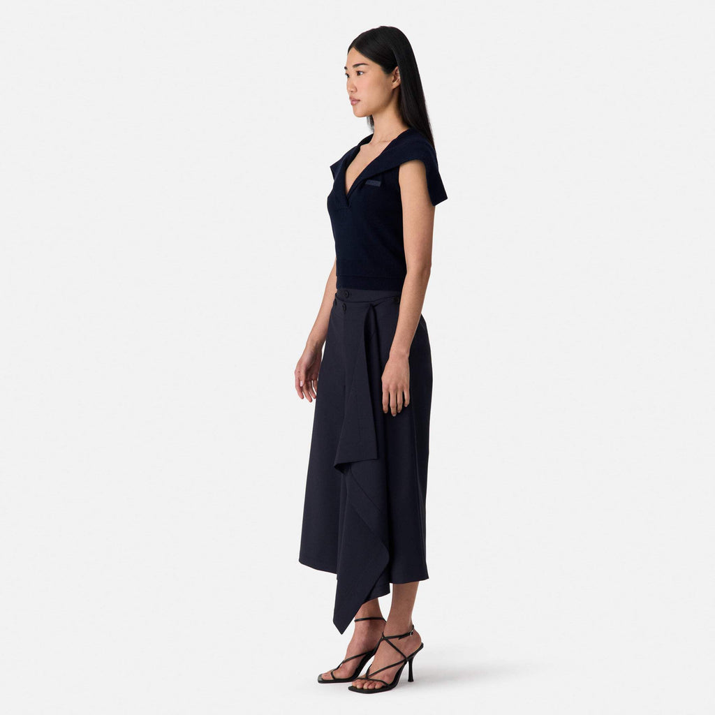 MONSE Women's Front Cascade Sailor Pants