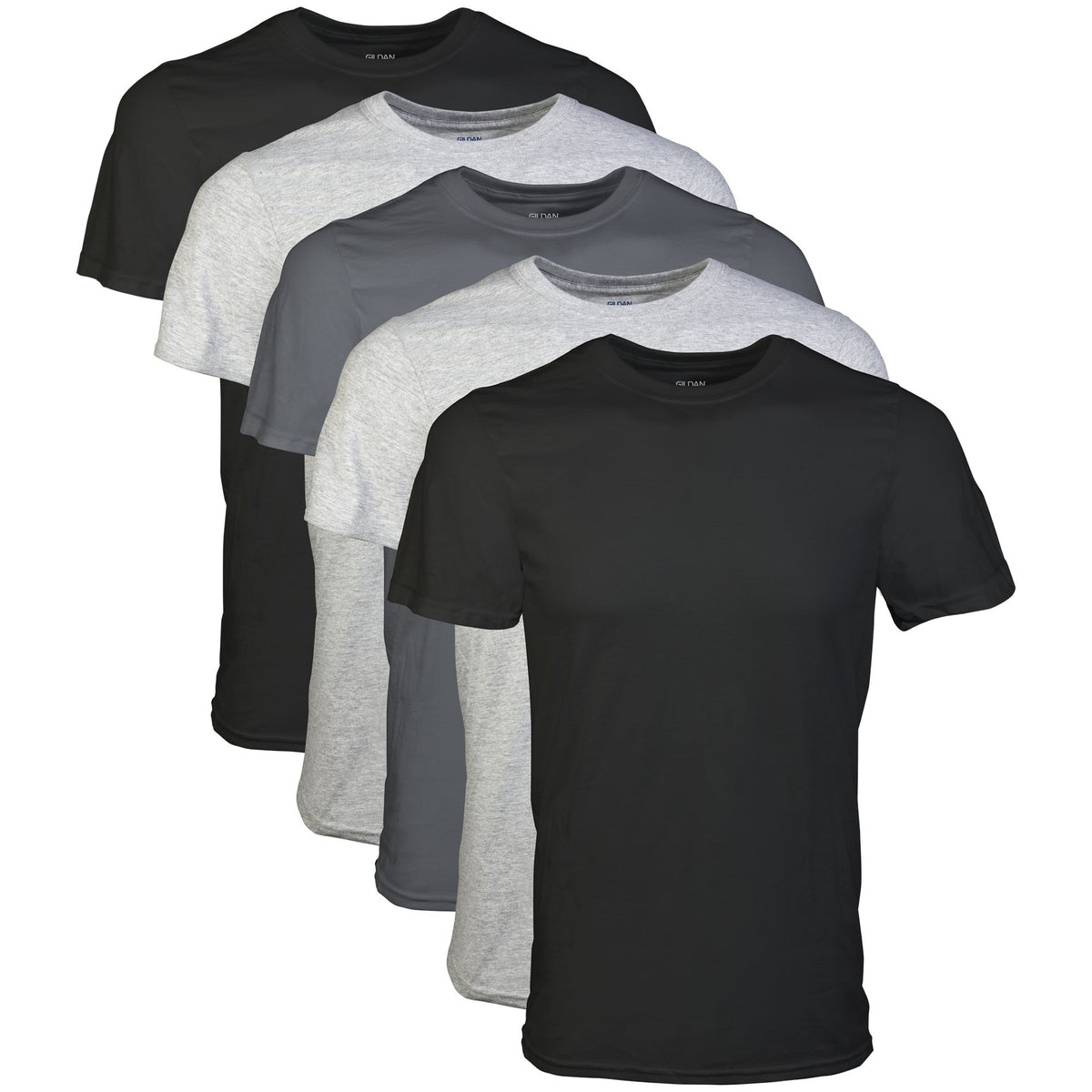 Gildan Men's Classic Crew T-Shirts Multipack G1100