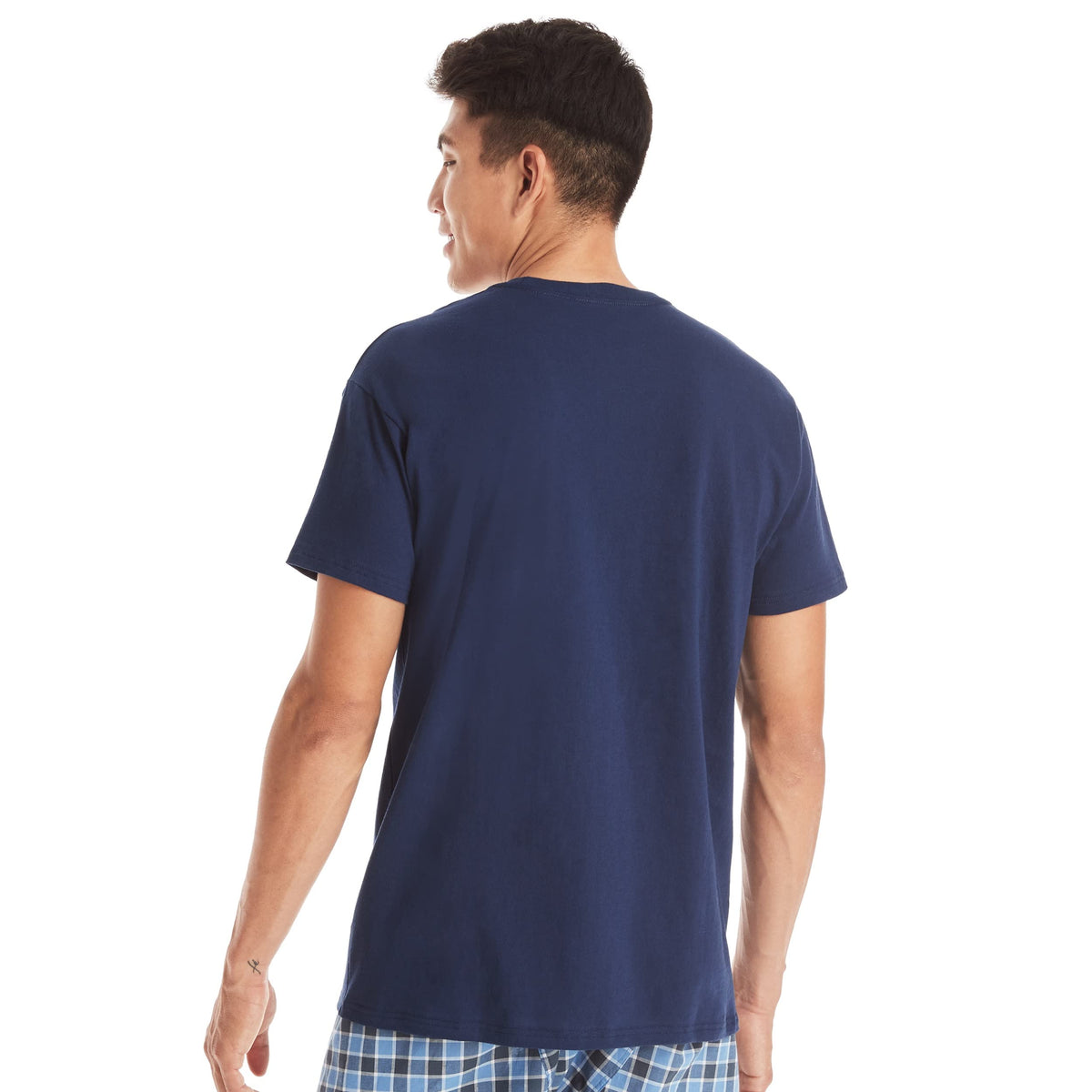 Hanes Men's Cotton Crewneck Pocket T-Shirts 6-Pack
