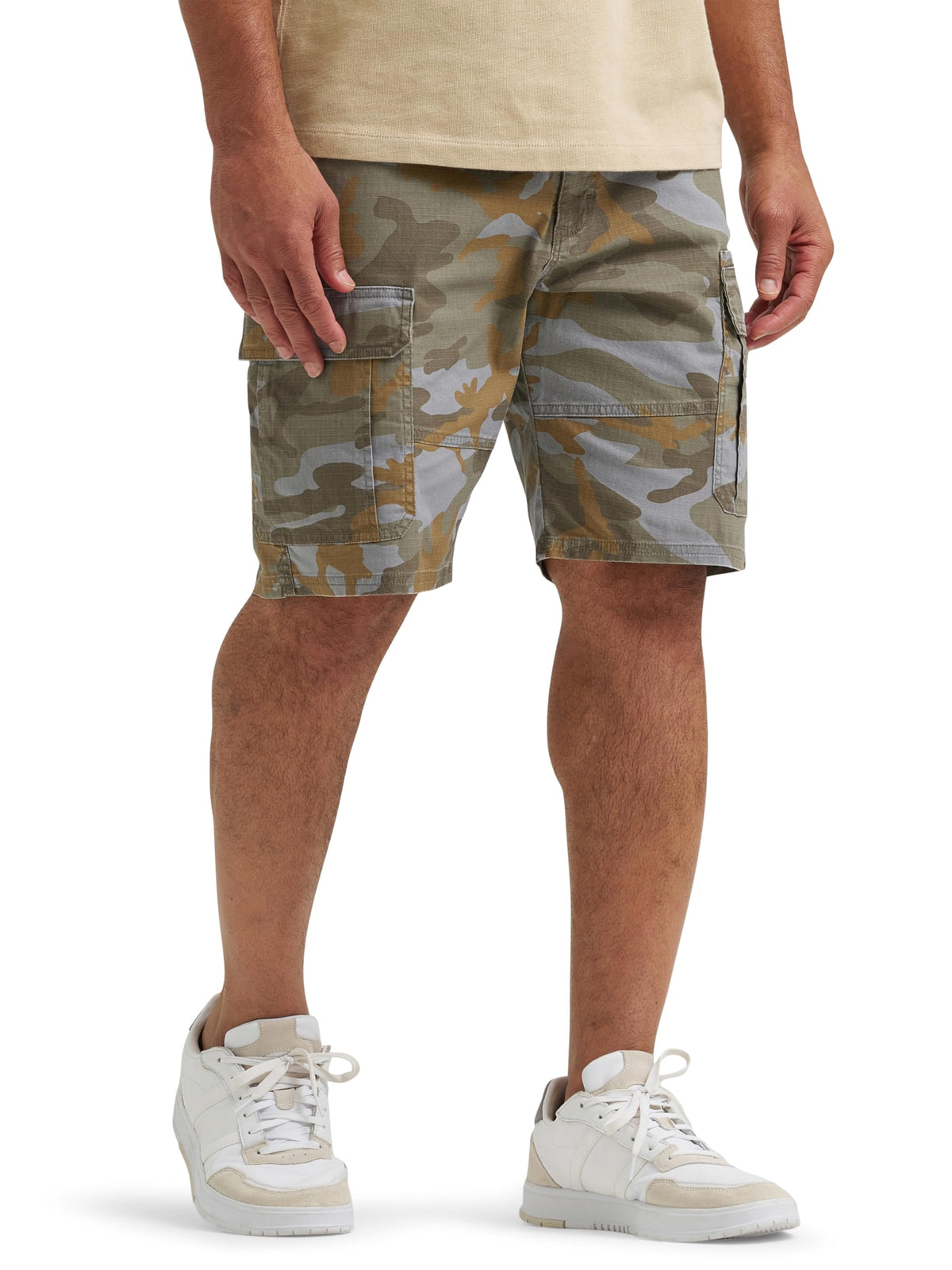 Wrangler Authentics Men's Classic Stretch Cargo Shorts