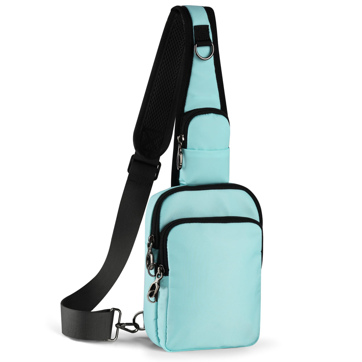 VADOO Unisex RFID Water-Resistant Crossbody Sling Bag