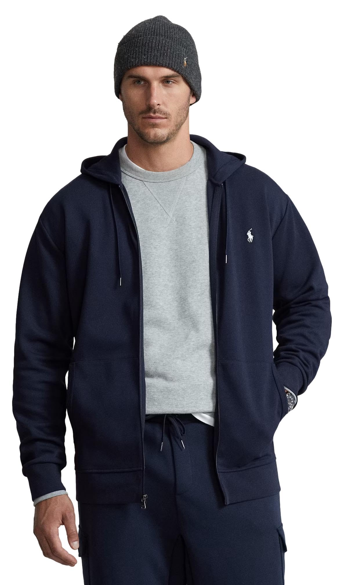 Polo Ralph Lauren Big & Tall Double-Knit Full-Zip Hoodie