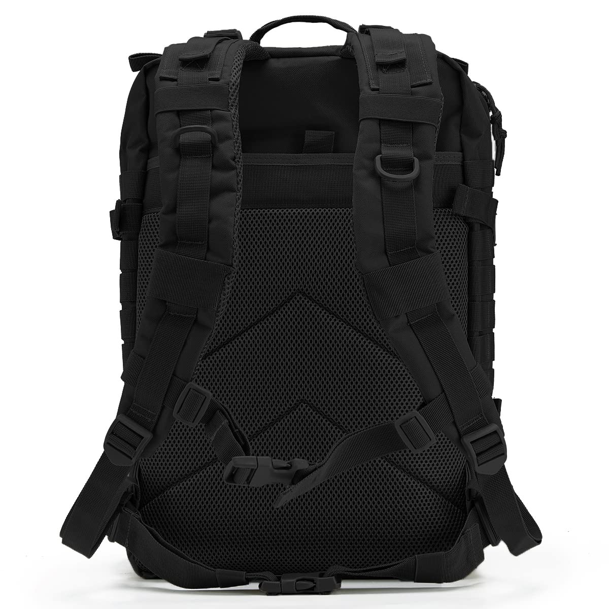 QT&QY 45L Military Tactical MOLLE Hiking Backpack