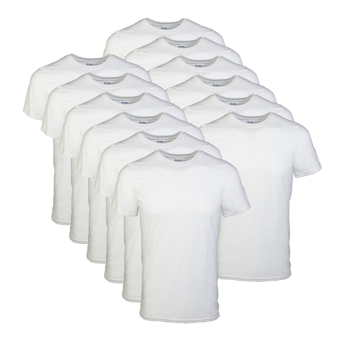 Gildan Men's Classic Crew T-Shirts Multipack G1100