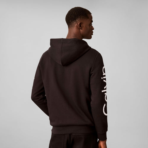 Calvin Klein Men's Travel Logo Full-Zip Hoodie