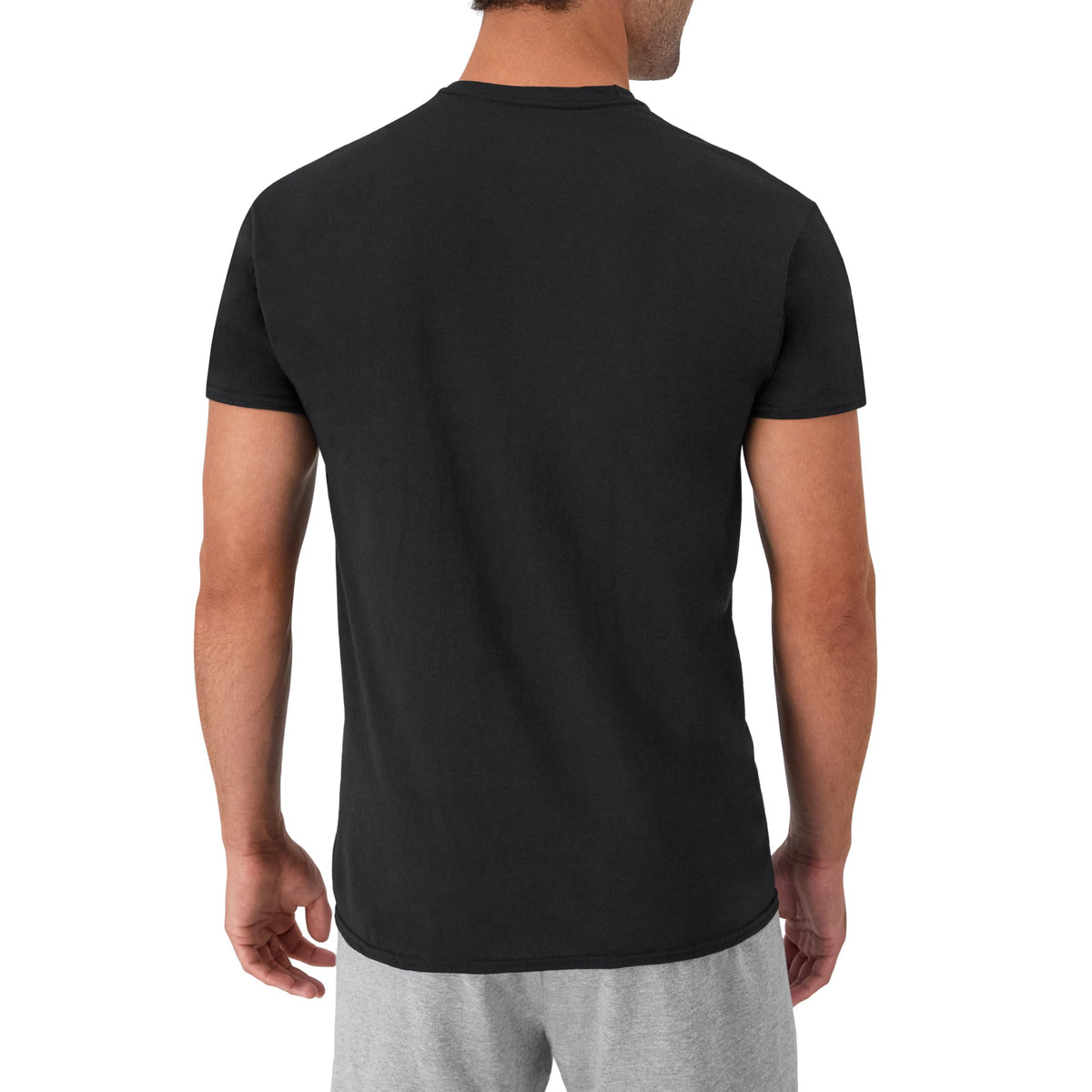Hanes Men's Stay-Tucked Soft Cotton Undershirts Multipack