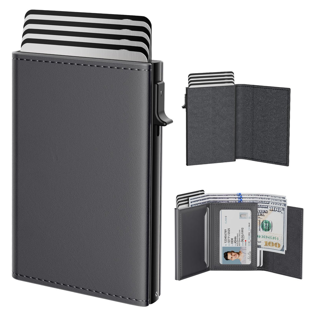 Men's Classic Everyday Wallet with Slim Compact Design