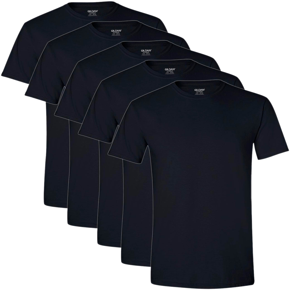 Gildan Men's Classic Crew T-Shirts Multipack G1100
