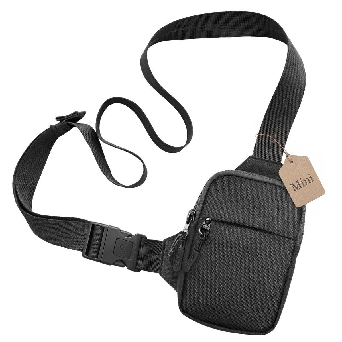 Unisex Anti-Theft RFID Blocking Travel Crossbody Sling Bag