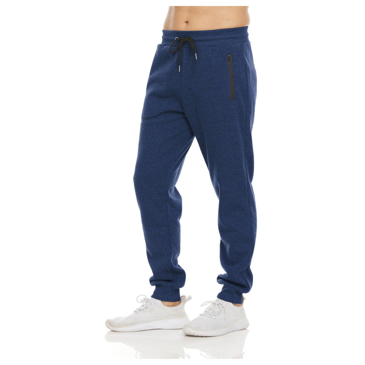 PURE CHAMP Men's Fleece Athletic Jogger Sweatpants 3-Pack