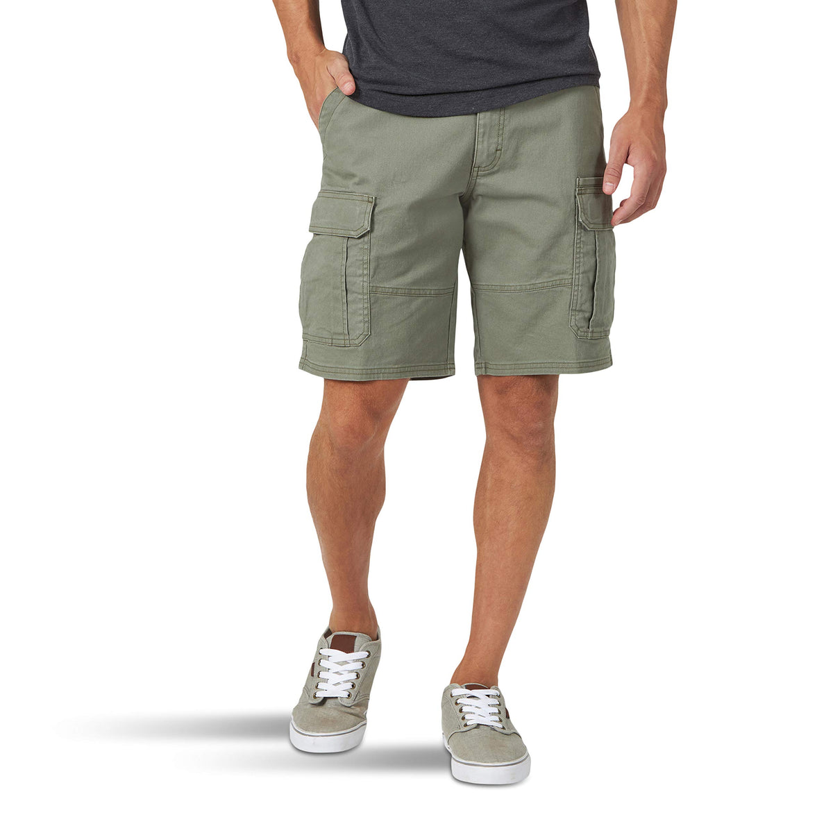 Wrangler Authentics Men's Classic Stretch Cargo Shorts