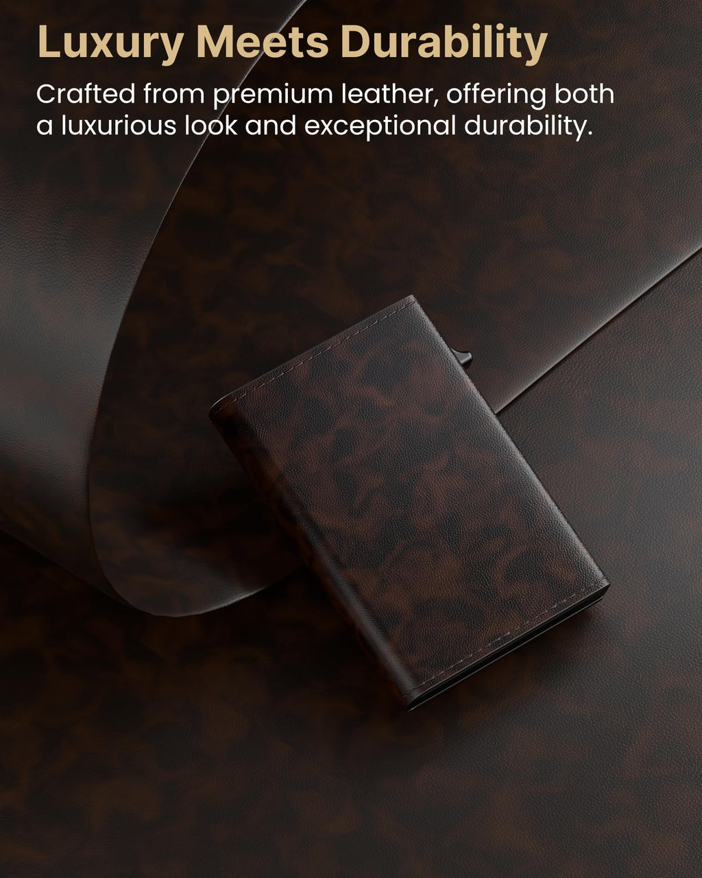 Men's Classic Everyday Wallet with Slim Compact Design