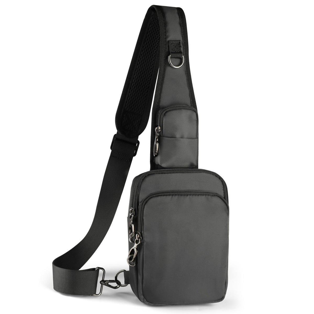 VADOO Unisex RFID Water-Resistant Crossbody Sling Bag