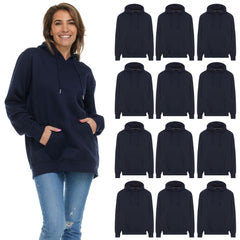 BILLIONHATS Women's Oversized Cotton Blend Hoodie Pack