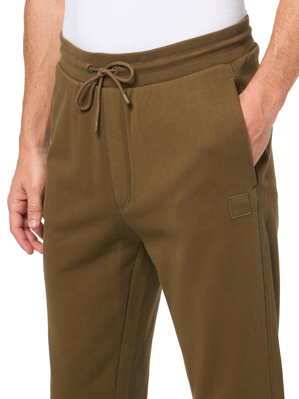 BOSS Men's Jersey Drawstring Sweat Jogger Pants